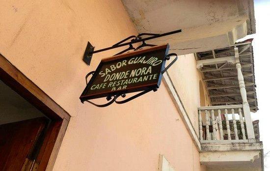 Sabor guajiro Bar restaurant cafe Donde Nora